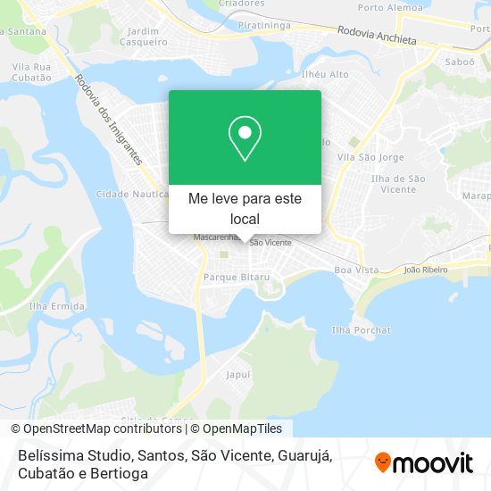 Belíssima Studio mapa