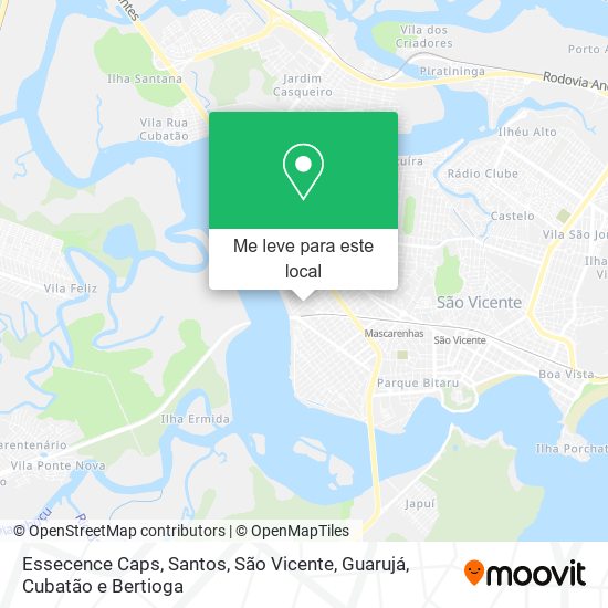 Essecence Caps mapa