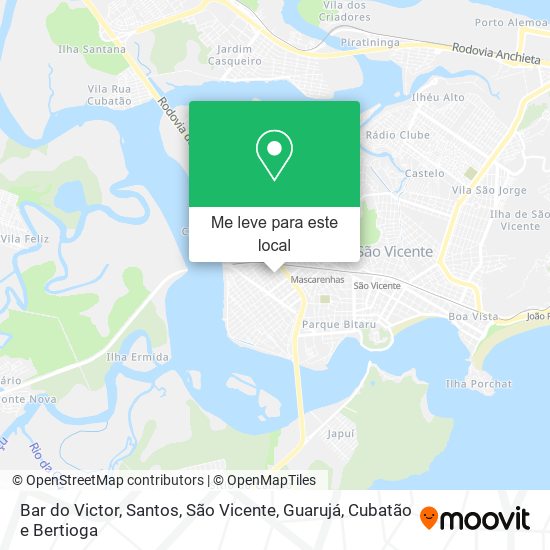 Bar do Victor mapa