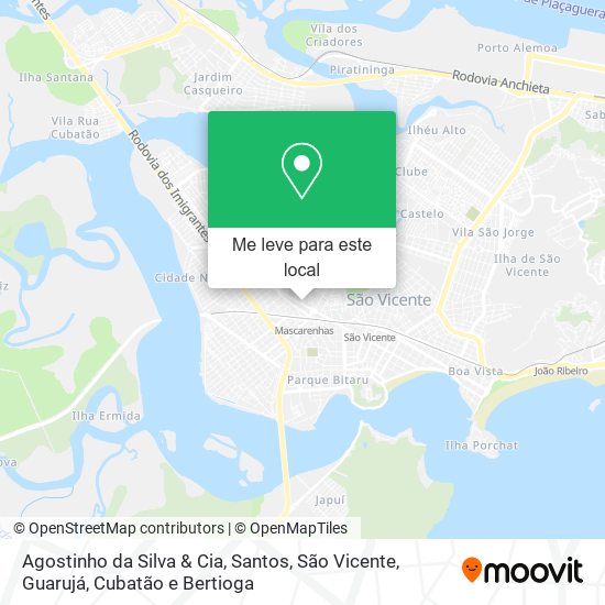 Agostinho da Silva & Cia mapa