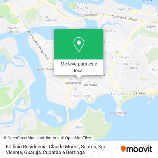 Edificio Residencial Claude Monet mapa