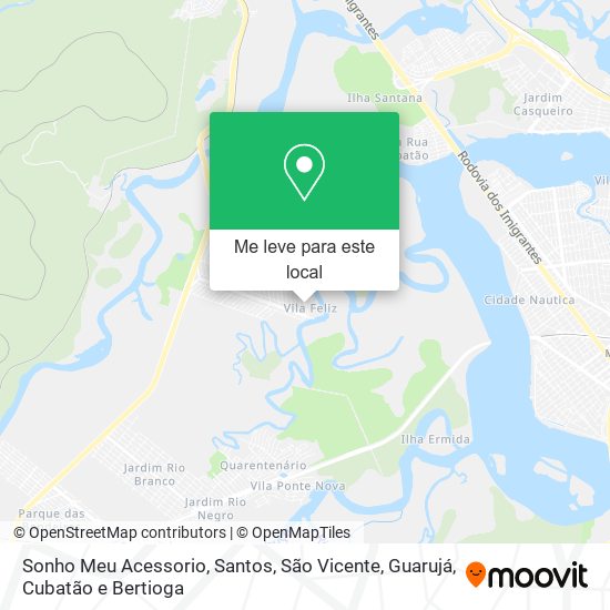 Sonho Meu Acessorio mapa