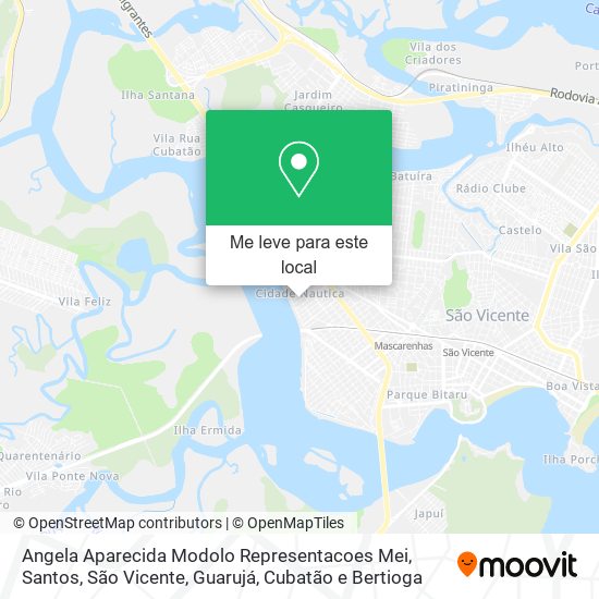 Angela Aparecida Modolo Representacoes Mei mapa