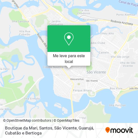 Boutique da Mari mapa