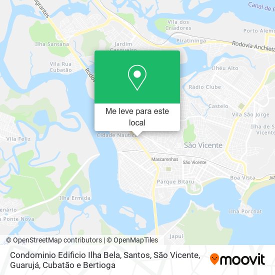 Condominio Edificio Ilha Bela mapa