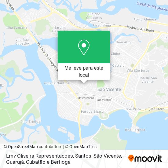 Lmv Oliveira Representacoes mapa