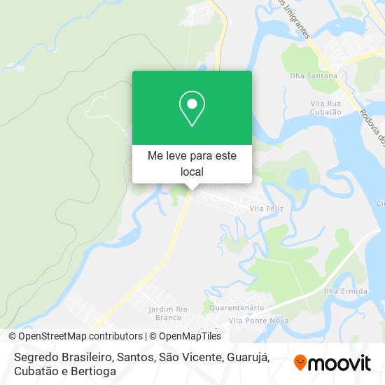 Segredo Brasileiro mapa