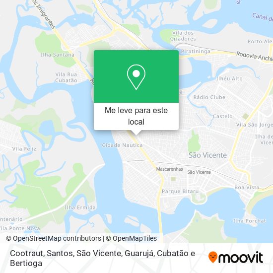 Cootraut mapa