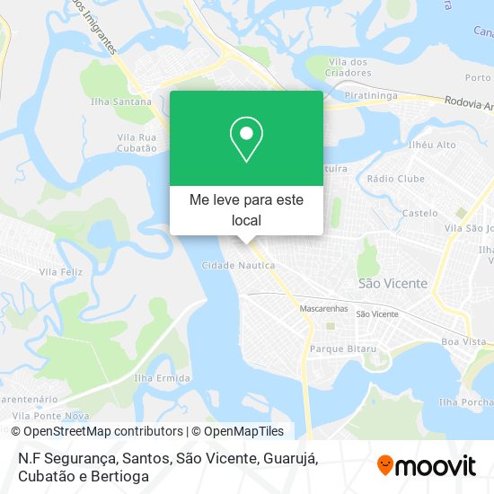 N.F Segurança mapa