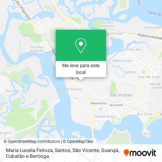 Maria Lucelia Feitoza mapa