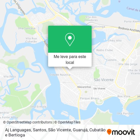 Aj Languages mapa