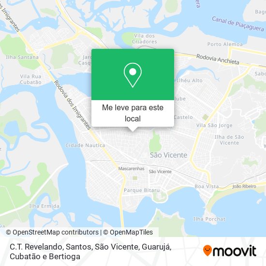 C.T. Revelando mapa