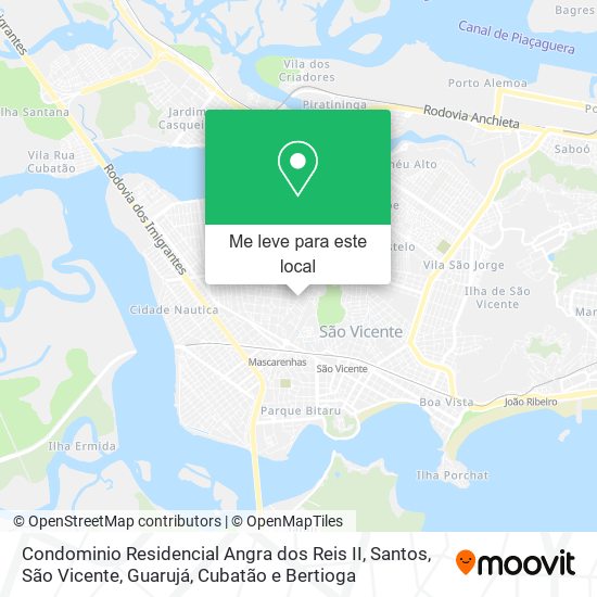 Condominio Residencial Angra dos Reis II mapa