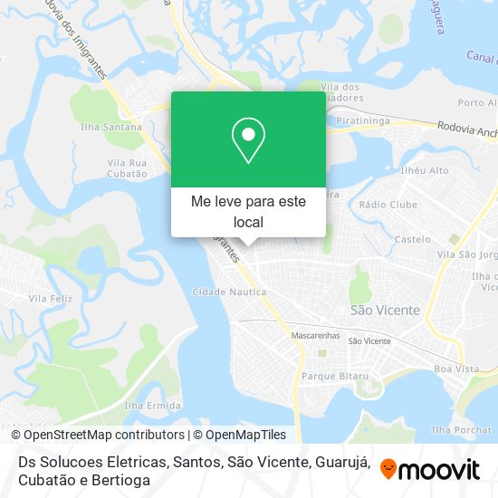 Ds Solucoes Eletricas mapa