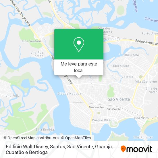 Edificio Walt Disney mapa
