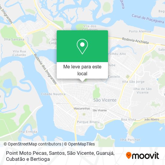 Point Moto Pecas mapa