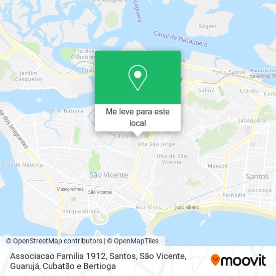 Associacao Familia 1912 mapa