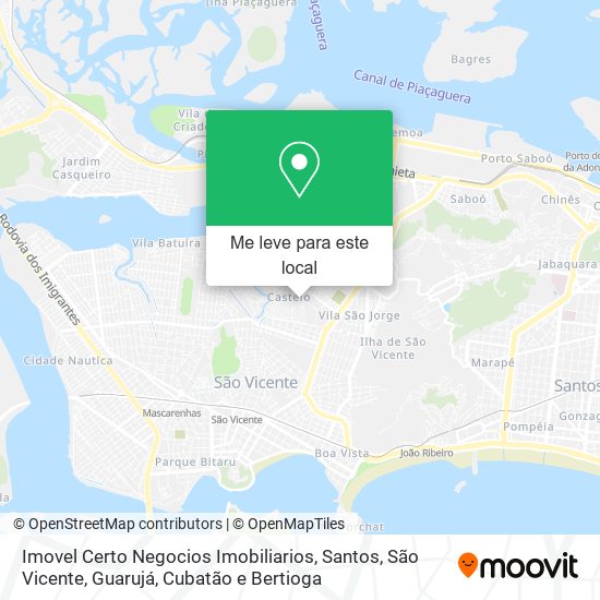 Imovel Certo Negocios Imobiliarios mapa