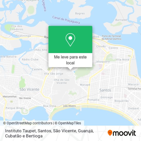 Instituto Taupet mapa