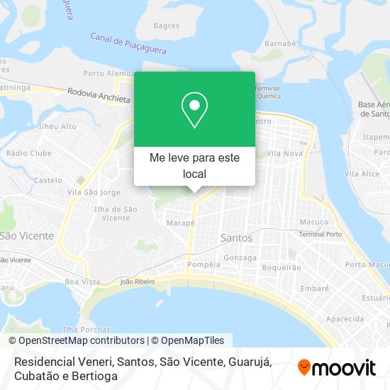 Residencial Veneri mapa