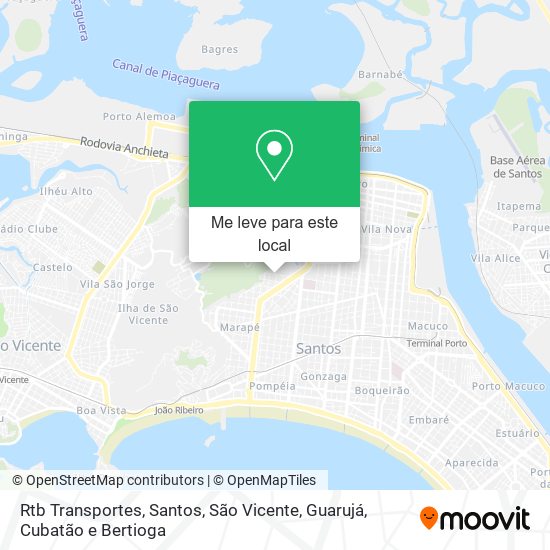 Rtb Transportes mapa