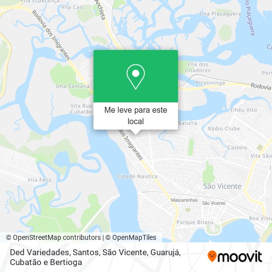 Ded Variedades mapa