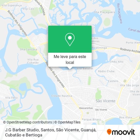 J.G Barber Studio mapa