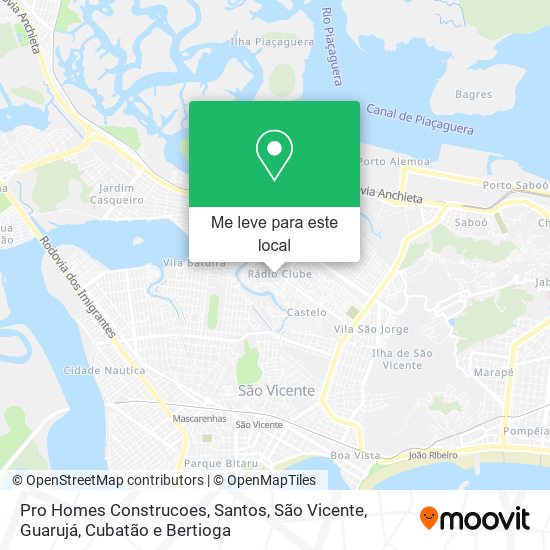 Pro Homes Construcoes mapa
