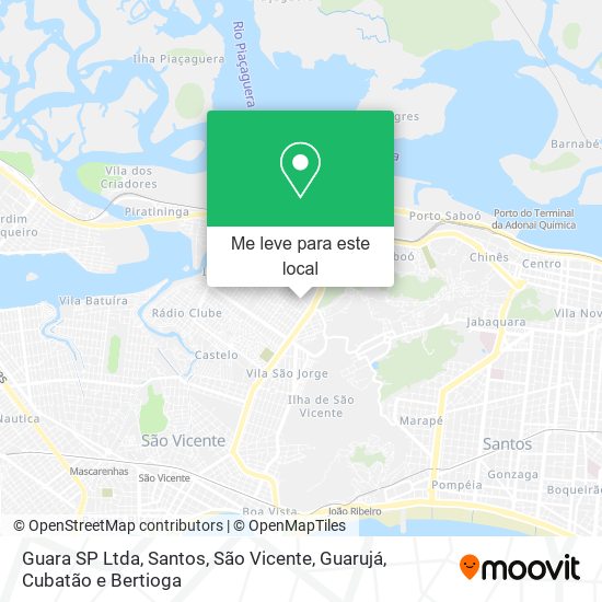 Guara SP Ltda mapa