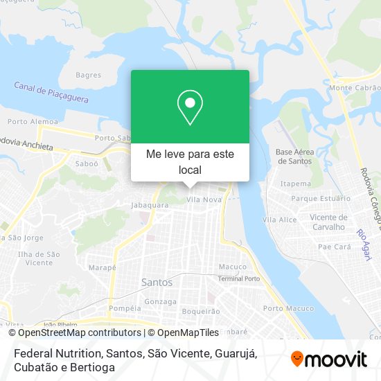 Federal Nutrition mapa
