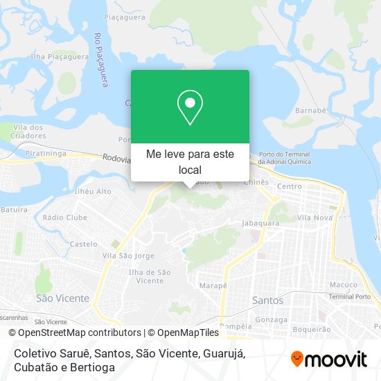 Coletivo Saruê mapa