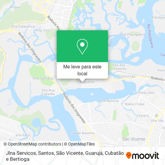 Jlna Servicos mapa