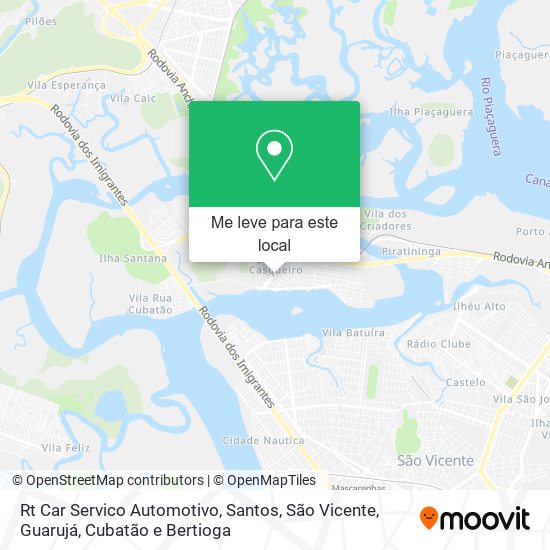 Rt Car Servico Automotivo mapa