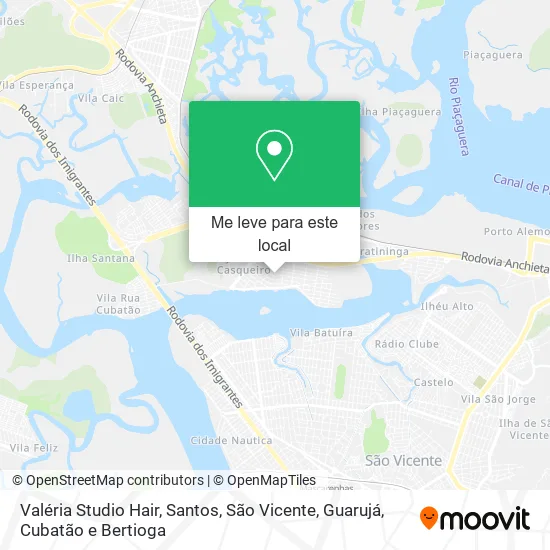Valéria Studio Hair mapa