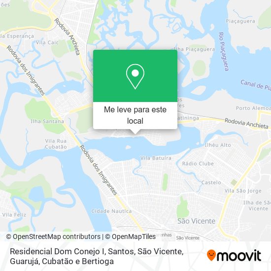 Residencial Dom Conejo I mapa