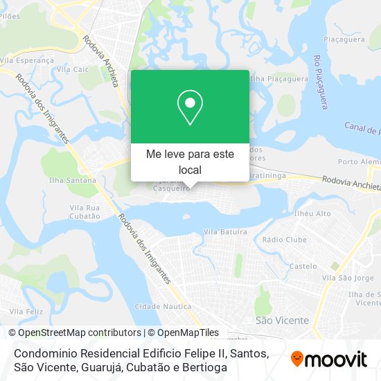 Condominio Residencial Edificio Felipe II mapa