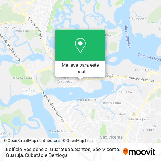 Edificio Residencial Guaratuba mapa