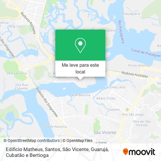 Edificio Matheus mapa