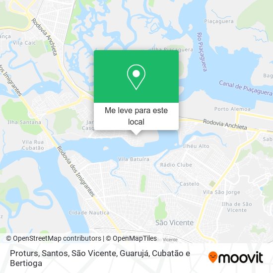 Proturs mapa