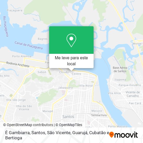É Gambiarra mapa