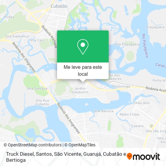 Truck Diesel mapa