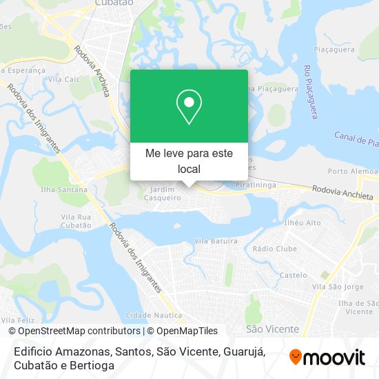Edificio Amazonas mapa
