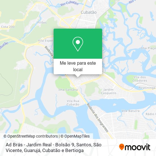 Ad Brás - Jardim Real - Bolsão 9 mapa