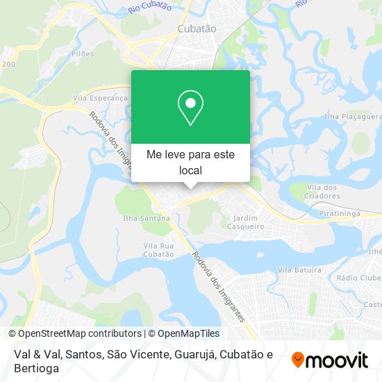 Val & Val mapa