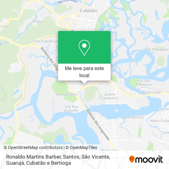Ronaldo Martins Barber mapa