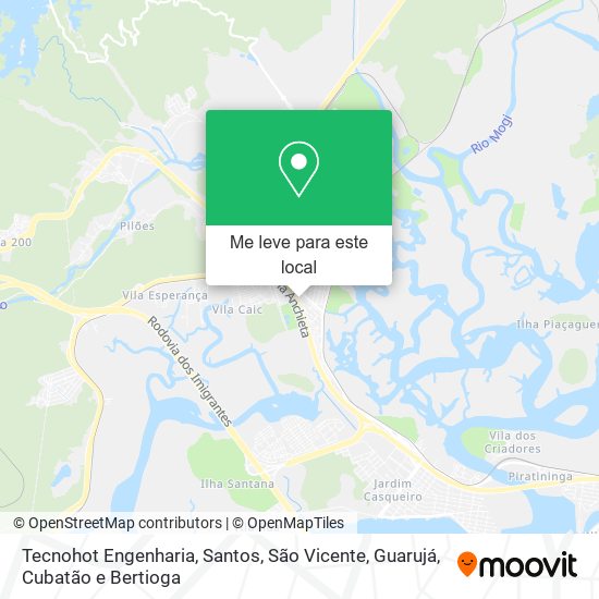 Tecnohot Engenharia mapa