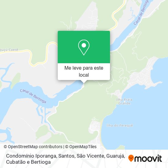 Condomínio Iporanga mapa