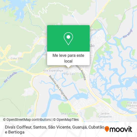 Diva's Coiffeur mapa