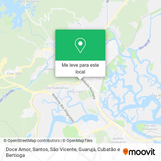 Doce Amor mapa