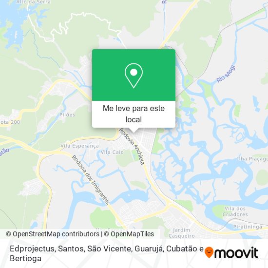 Edprojectus mapa
